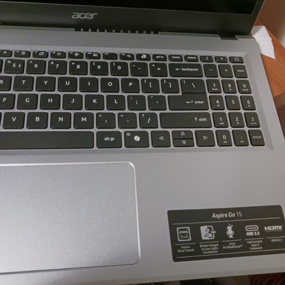 ACER LAPTOP Go15. New